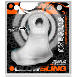 Oxballs Ballstretcher lumineux Glowsling 30 mm Transparent